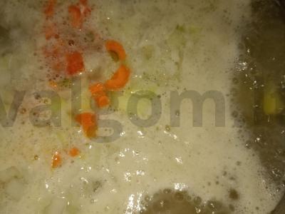 Žirnių sriuba su trigubu sūdymu Žingsnis 4