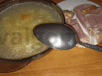 Žirnių sriuba su trigubu sūdymu pagrindine nuotrauka