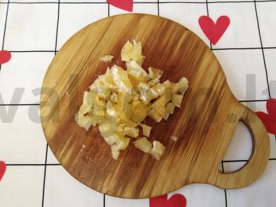 Kepiniai su mielėmis, obuoliais ir apelsinais Žingsnis 2