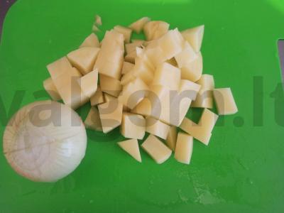 Žuvies sriuba „Raznosol“ Žingsnis 2