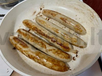 Bulvių košė su dešrelėmis Žingsnis 2