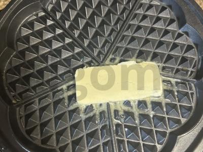 Šokoladiniai vafliai be cukraus Žingsnis 3