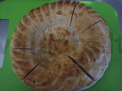 Kepinys su grybais, svogūnais ir sūriu Žingsnis 4