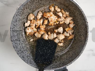 Klasikinis lagmanas su vištiena Žingsnis 5