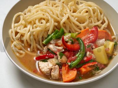 Klasikinis lagmanas su vištiena Žingsnis 8