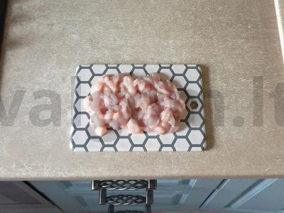 Pyragėliai su sūriu ir vištiena Žingsnis 2