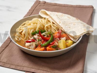 Klasikinis lagmanas su vištiena pagrindine nuotrauka