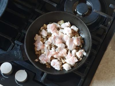 Pyragėliai su sūriu ir vištiena Žingsnis 3