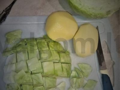 Borsčas su jautiena ir daržovių mišiniu Žingsnis 4