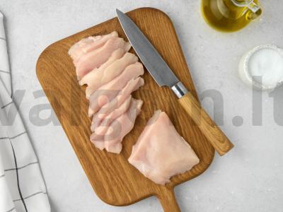 Uzbekų vištienos ir makaronų sriuba Žingsnis 1