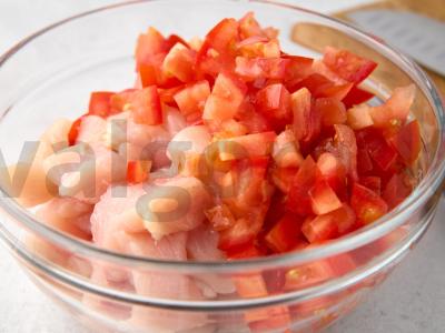 Vištiena orkaitėje su daržovėmis ir sūriu Žingsnis 2