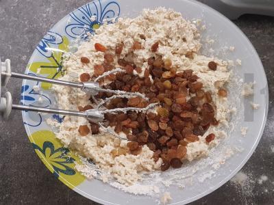 Avižiniai sausainiai „Nėrinys“ su razinomis Žingsnis 7