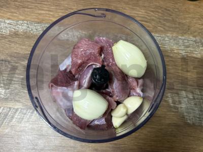 Kalakutienos dešrelės šaldymui Žingsnis 1