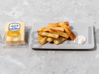 Sūrio lazdelės su kefyru pagrindine nuotrauka