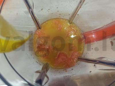 Grapefruto gėrimas su apelsinų sultimis Žingsnis 4