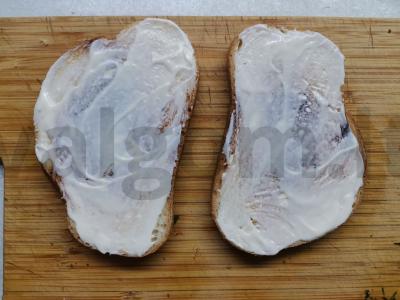 Sumuštiniai su saliami ir agurku Žingsnis 2