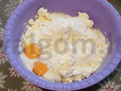 Varškės apkepas su želė Žingsnis 1