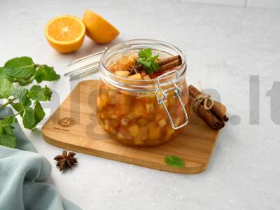 Obuolių uogienė su apelsinais pagrindine nuotrauka