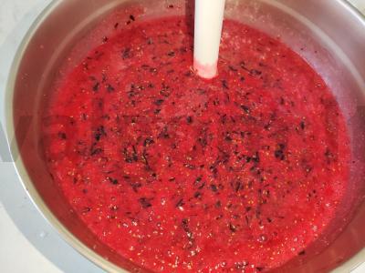 Juodųjų serbentų tyrė su cukrumi Žingsnis 3