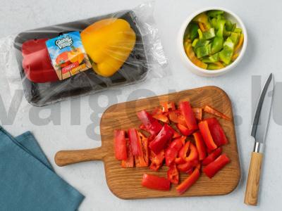 Šaltas pomidorų sriuba su vyšniomis Žingsnis 2