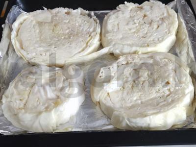 Kopūstų steikas su muskato riešutu Žingsnis 1