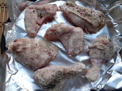 Vištiena su traškia plutele orkaitėje Žingsnis 3