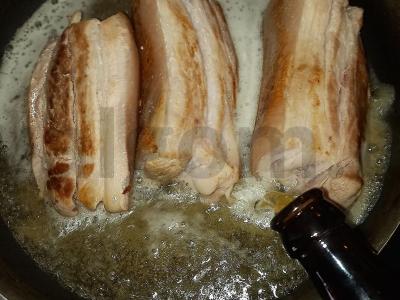 Užkandis „Alus šoninė“ Žingsnis 4