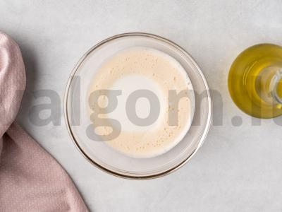 Minkšti meduoliai su kefyru Žingsnis 2