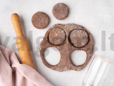 Minkšti meduoliai su kefyru Žingsnis 5