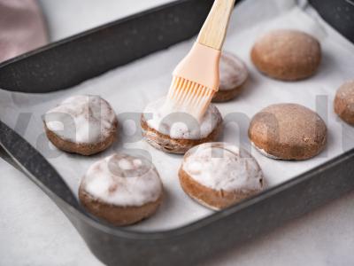 Minkšti meduoliai su kefyru Žingsnis 7