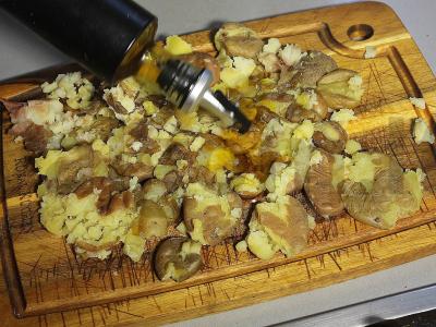 Vakarienė „A-la Niçoise“ su tunu ir žaliu žirneliu Žingsnis 3