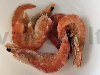 Makaronai su krevetėmis ir špinatais Žingsnis 1