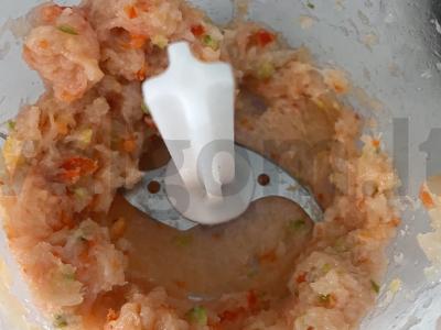 Garinti kotletai su daržovėmis ir avižomis Žingsnis 3