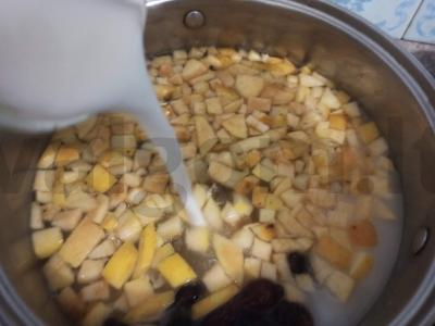 Obuolių kisielius su šipiniais Žingsnis 5