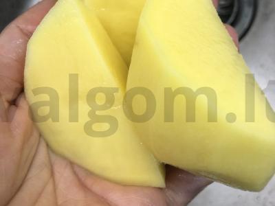 Bulvių košė su prieskoniais pieno pagrindu Žingsnis 1