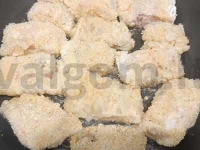 Menkių filė tešloje su grikių miltais Žingsnis 5