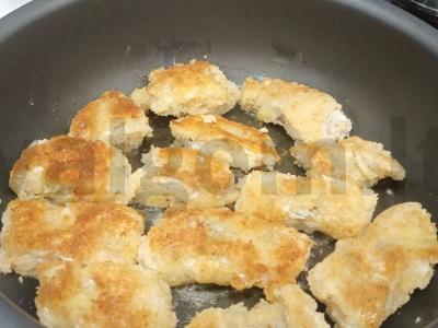 Menkių filė tešloje su grikių miltais Žingsnis 6