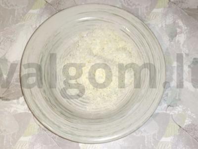 Antras patiekalas „Saulė pakilo“ Žingsnis 1