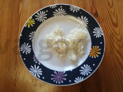 Vištienos meatballs su rugių sėlenomis Žingsnis 2