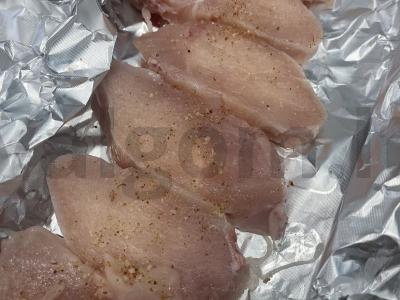 Vištienos filė po sūriu „Tilsiter“ Žingsnis 2