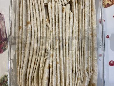 Tortas iš lavašo su brie sūriu ir kriaušėmis kiaušinių-grietinėlės padaže Žingsnis 2