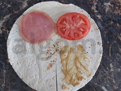 Lengvas ir greitas trikampis pusryčiams Žingsnis 4