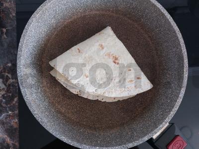 Lengvas ir greitas trikampis pusryčiams Žingsnis 7