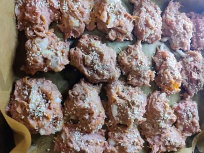 Kalakutų kotletai su sezamu Žingsnis 7