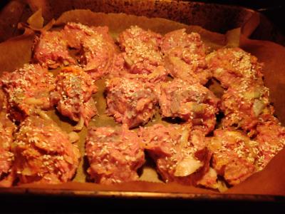 Kalakutų kotletai su sezamu Žingsnis 8