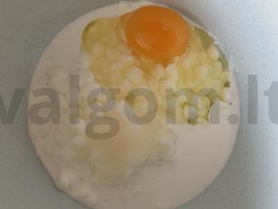 Varškės blynai su ruduoju cukrumi orkaitėje Žingsnis 1