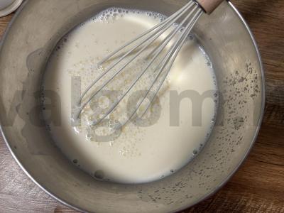 Blynai su krapais ir varškės įdaru Žingsnis 3