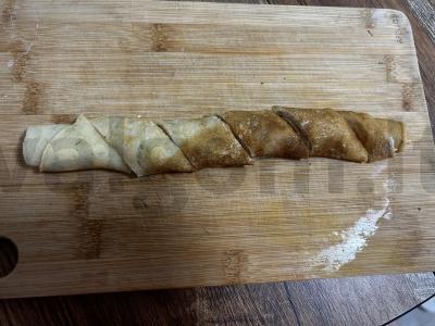 Blynai su krapais ir varškės įdaru Žingsnis 10