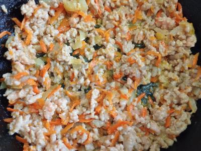 Žaliosios pupelės su kiaulienos faršu Žingsnis 3