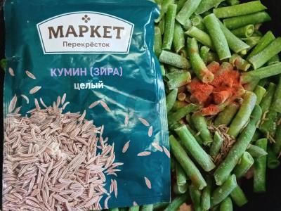 Žaliosios pupelės su kiaulienos faršu Žingsnis 6